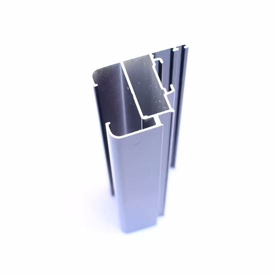 Profilés d'extrusion d'aluminium en aluminium métallique personnalisés avec prix d'usine pour le convoyeur Miroir/Verre/Fenêtre/ Cadre de porte coulissante Panneau solaire LED Dissipateur de chaleur de clôture