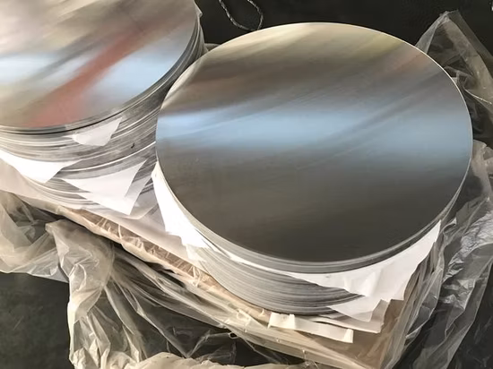 Usine de fabrication de disques en aluminium 1050 1060 1100 cercle en aluminium